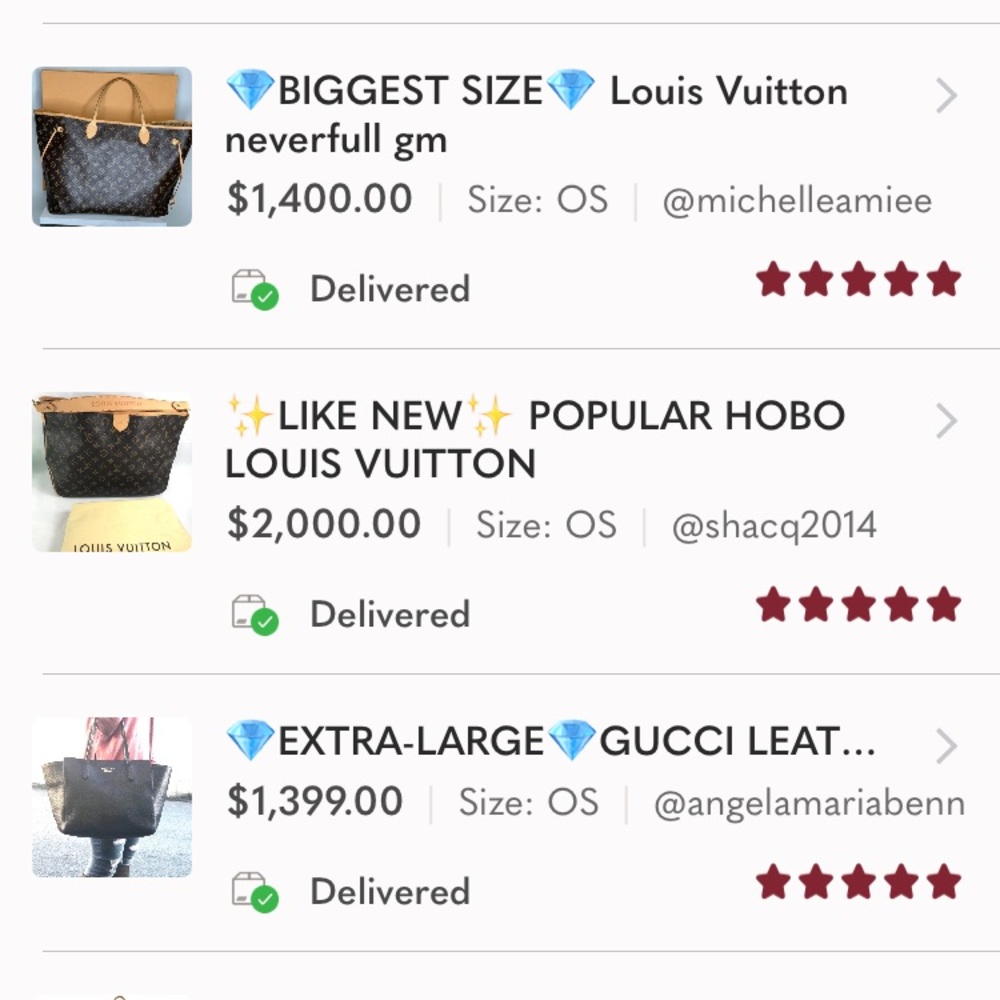 My 5 star reviews!!
